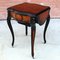 19th-Century Napoleon III French Inlaid Wooden Coffee Table 1