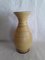 Jarrón 538/19 vintage de cerámica amarilla de Scheurich, Imagen 1