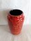 Vintage Orange Ceramic 231/15 Vase from Scheurich, Image 2
