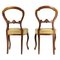 Antique Louis Philippe Italian Walnut Side Chairs, 1850s, Set of 2, Image 7