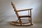 Vintage Norwegian Pine Rocking Chair, 1930s, Image 7