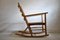 Vintage Norwegian Pine Rocking Chair, 1930s, Image 9
