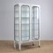 Vintage Industrial Glass and Iron Medical Cabinet, 1970s, Image 3