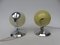 Art Deco Tischlampen aus Messing & mundgeblasenem Glas, 1930er, 2er Set 4