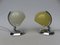 Art Deco Brass and Hand-Blown Glass Table Lamps, 1930s, Set of 2 3