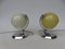 Art Deco Brass and Hand-Blown Glass Table Lamps, 1930s, Set of 2 5