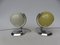 Art Deco Tischlampen aus Messing & mundgeblasenem Glas, 1930er, 2er Set 5