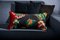 Housse de Coussin Lombaire Kilim Noire, Verte, Rose & Rouge par Zencef Contemporary 4