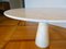 Italian Travertine Dining Table by Angelo Mangiarotti for Skipper, 1970s 2
