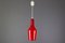 Vintage Red Opaline Glass Pendant Lamp, Image 21