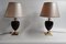 Vintage Brass Pineapple Table Lamps from Maison Le Dauphin, 1970s, Set of 2 2