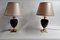 Vintage Brass Pineapple Table Lamps from Maison Le Dauphin, 1970s, Set of 2, Image 2
