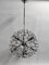 Italian Chrome Plated Sputnik Chandelier by Gaetano Sciolari, 1970s, Imagen 1