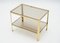 French Bronze and Glass Side Table by Jacques Quinet for Broncz, 1960s, Image 4