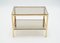 French Bronze and Glass Side Table by Jacques Quinet for Broncz, 1960s 1