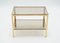 French Bronze and Glass Side Table by Jacques Quinet for Broncz, 1960s, Image 1