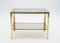French Bronze and Glass Side Table by Jacques Quinet for Broncz, 1960s 3
