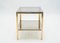 French Bronze and Glass Side Table by Jacques Quinet for Broncz, 1960s 13