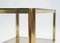 French Bronze and Glass Side Table by Jacques Quinet for Broncz, 1960s 14