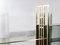 French Brass and Smoked Glass Wall Unit by Kim Moltzer, 1970s, Image 12