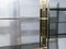 French Brass and Smoked Glass Wall Unit by Kim Moltzer, 1970s, Image 11