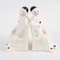 Ceramic Pierrot Bookends, 1970s, Set of 2 2