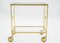 Neo-Classical French Glass Gilt Trolley from Maison Jansen, 1960s, Image 7