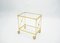 Neo-Classical French Glass Gilt Trolley from Maison Jansen, 1960s, Image 8