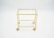 Neo-Classical French Glass Gilt Trolley from Maison Jansen, 1960s, Image 9