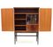 Scandinavian Modern Inlaid Bar Cabinet, 1950s, Image 6