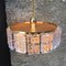Mid-Century Brass & Glass Ceiling Lamp by Carl Fagerlund for Orrefors, 1960s, Image 6