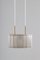 Mid-Century Swedish Brass and Glass Pendant Lamp from Falkenbergs Belysning, 1960s, Image 4