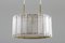 Mid-Century Swedish Brass and Glass Pendant Lamp from Falkenbergs Belysning, 1960s 9