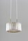 Mid-Century Swedish Brass and Glass Pendant Lamp from Falkenbergs Belysning, 1960s 5