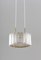 Mid-Century Swedish Brass and Glass Pendant Lamp from Falkenbergs Belysning, 1960s, Image 5