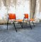 Italian Aluminum and Vinyl Desk Chairs by Vaghi, 1962, Set of 2, Image 8