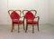 Mid-Century French Red Velvet Armchairs, 1950s, Set of 2 6