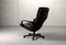 Mid-Century Dutch Leather and Wood Lounge Chair from Artifort, 1960s 6