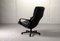 Mid-Century Dutch Leather and Wood Lounge Chair from Artifort, 1960s, Image 6
