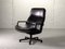 Mid-Century Dutch Leather and Wood Lounge Chair from Artifort, 1960s, Image 1