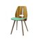 Oak and Plywood Dining Chair by František Jirák for Tatra, 1960s, Image 1