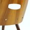 Oak and Plywood Dining Chair by František Jirák for Tatra, 1960s, Image 3