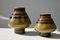 Scandinavian Modern Ceramic Bamboo Vases by Olle Alberius for Rörstrand, 1960s, Set of 2 1