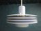 Mid-Century Danish Metal Pendant Lamp from Horn, 1960s, Image 3