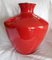 Large Vintage Red Ceramic Model 401-40 Vase from Scheurich, 1970s 2