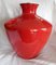Vaso grande modello 401-40 vintage in ceramica rossa di Scheurich, anni '70, Immagine 2