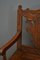 Antique Victorian Oak Hall Bench, Image 8