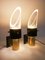 Mid-Century Danish Brass and Glass Sconces by LYFA, 1960s, Set of 2 2