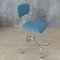 German Chrome and Plastic Swivel Chair, 1950s 10