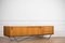 Large Minimalist German Steel and Teak Sideboard, 1960s, Imagen 4